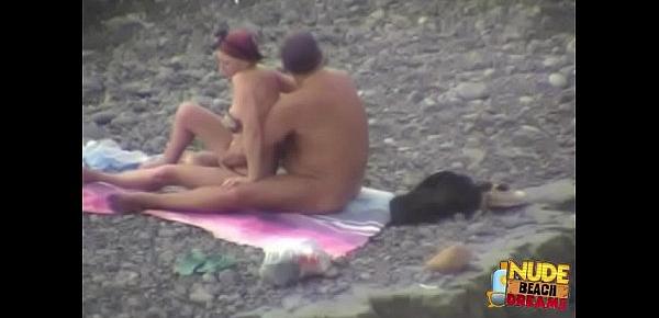  Girls sunbathe and suck cocks on the beaches